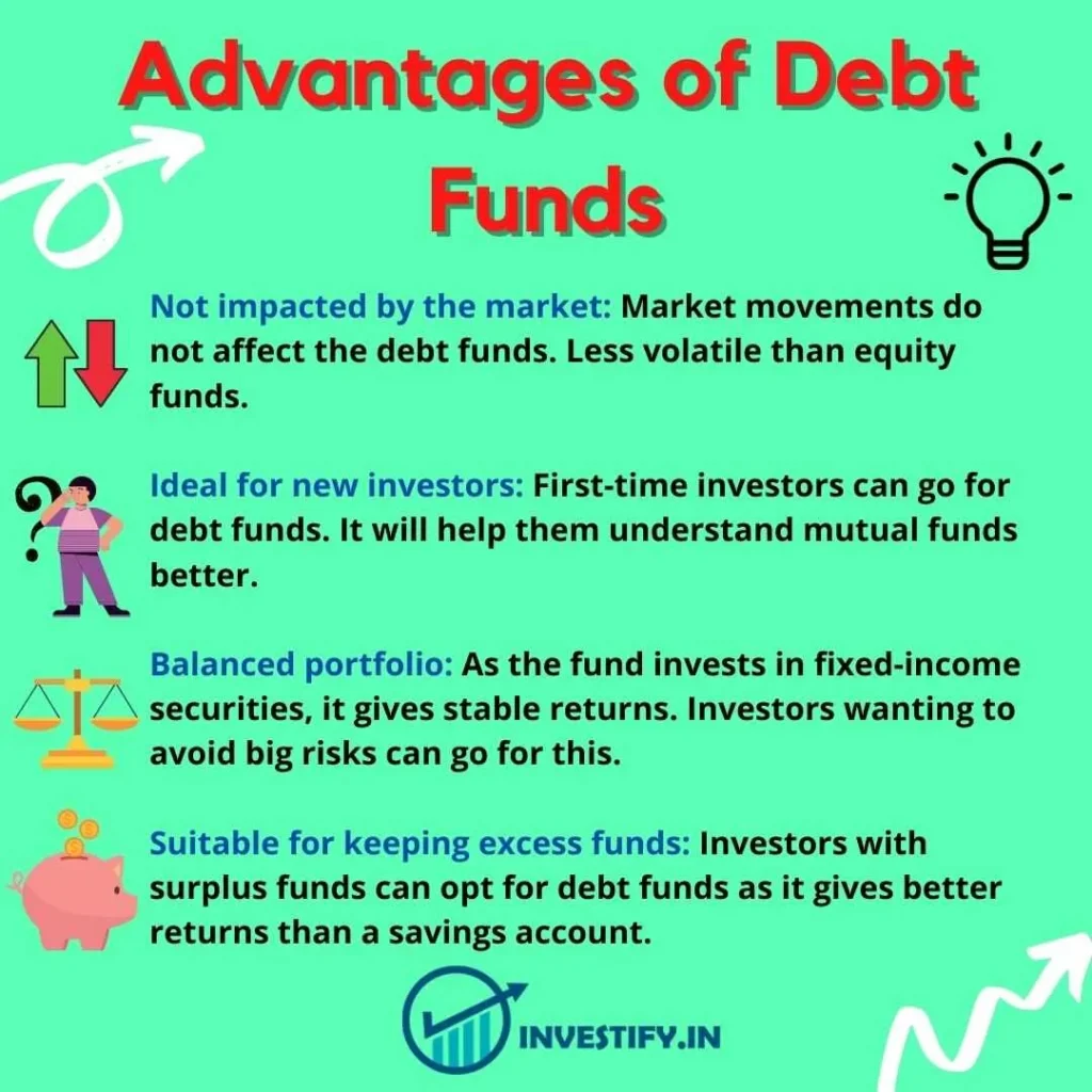advantages of debt funds 2
